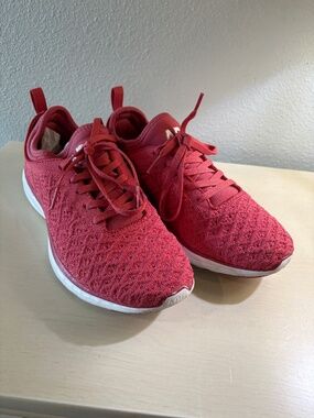 APL TechLoom Phantom Brick Red Sneakers Size 8.5 Athletic Luxe